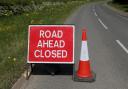 The road closures are set for next month