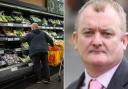 Councillor Paul Carey insists prices in supermarkets are not falling quick enough