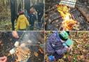 The forest school takes place every weekend