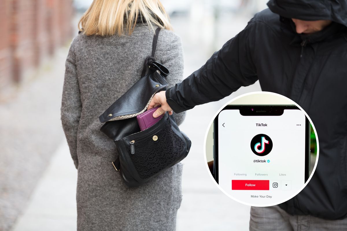 TikTok attenzione pickpocket - what does the new trend mean