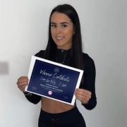 Demi Lee Kelly was crowned Rising International Star at this year's Social Media Hair and Beauty Awards