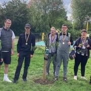 Fortune Works at a recent tree planting event
