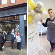 Sarah Nicholson at the launch of her business Pretty Baked on Saturday, March 23