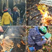 The forest school takes place every weekend