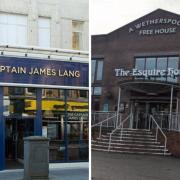 The Captain James Lang and more were rated by Wetherpoon customers