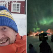 Craig Phillips is a Northern Lights guide in Sweden