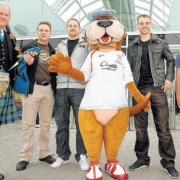 A parade was held at Clyde Shopping Centre to mark the occasion
