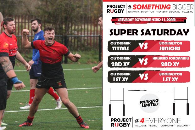 Clydebank Rugby Football Club set to host 'Super Saturday' event