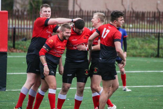 Clydebank battled against Paisley as well as the testing conditions to pick up a well-deserved 27-10 win