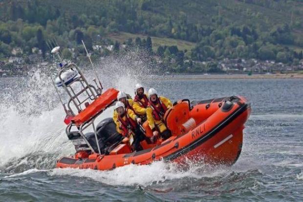 Helensburgh's RNLI boat (Photo by Neill Ross)