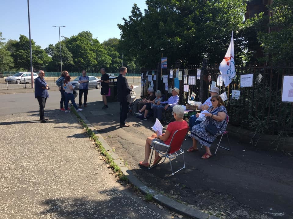 Glasgow Life: Whiteinch Library protesters refusing to give in over library closure plans