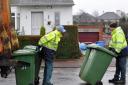 The bin collection times over the next few weeks