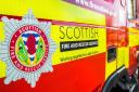Two fire crews attended due to fears of chemicals inside the flat