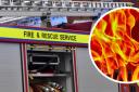 Burger van deliberately torched as cops hunt firebugs responsible