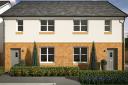 The new homes will comprise two and three-bedroom terraced and semi-detached homes