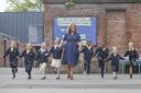 Scotstoun saw four sets of twins start school life on Wednesday