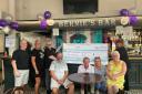 Staff and punters at Bernie's Bar raised thousands for Clydebank Women's Aid