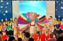 The pupils put on a production of Joseph and Amazing Technicolour Dreamcoat