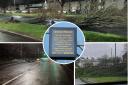 Clydebank wakes up to trail of destruction left by Storm Isha