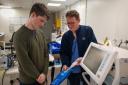 Jacob Milford, 17, spent a week at Inverclyde Royal Hospital as part of his Foundation Apprenticeship