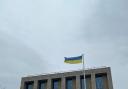 West Dunbartonshire Council raise Ukraine flags in support against Russian invasion