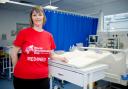 Here is why The Queen Elizabeth University Hospital is turning red