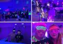 In pictures: Bankies shine bright at local neon party