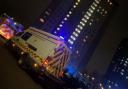 Large blue-light response called to Glasgow flats