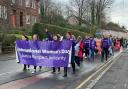 Several charities in Drumchapel marched in support of International Women's Day