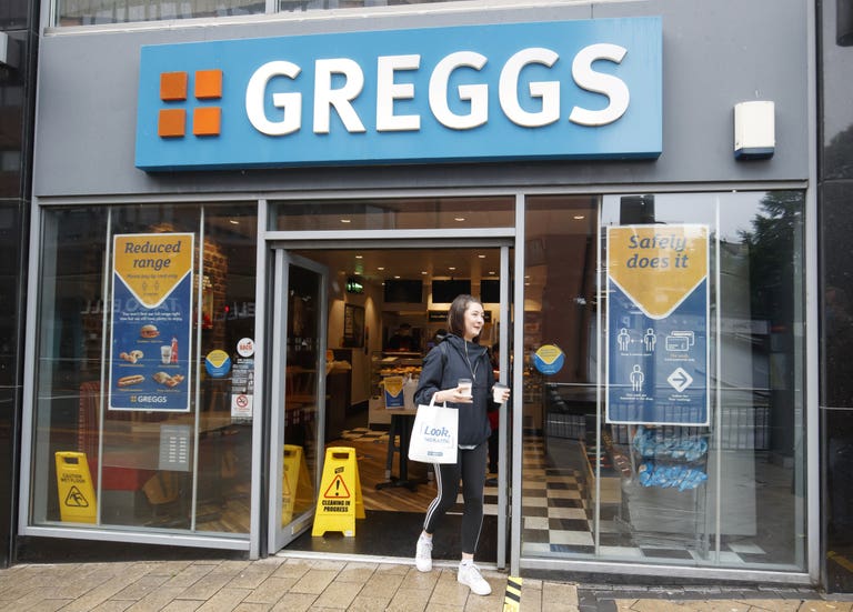 Greggs reveal 'not immune' to supply chain crisis