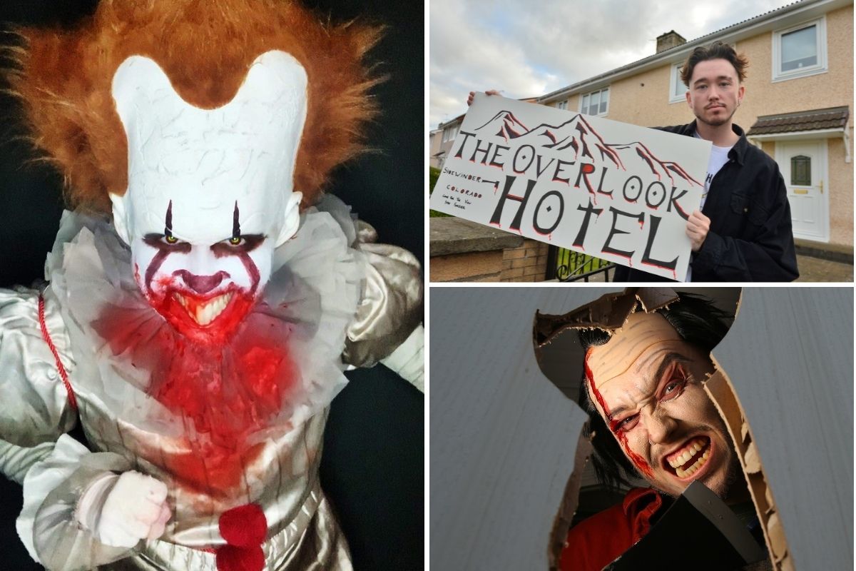 Clydebank's evil Pennywise clown star plans new Halloween spectacle