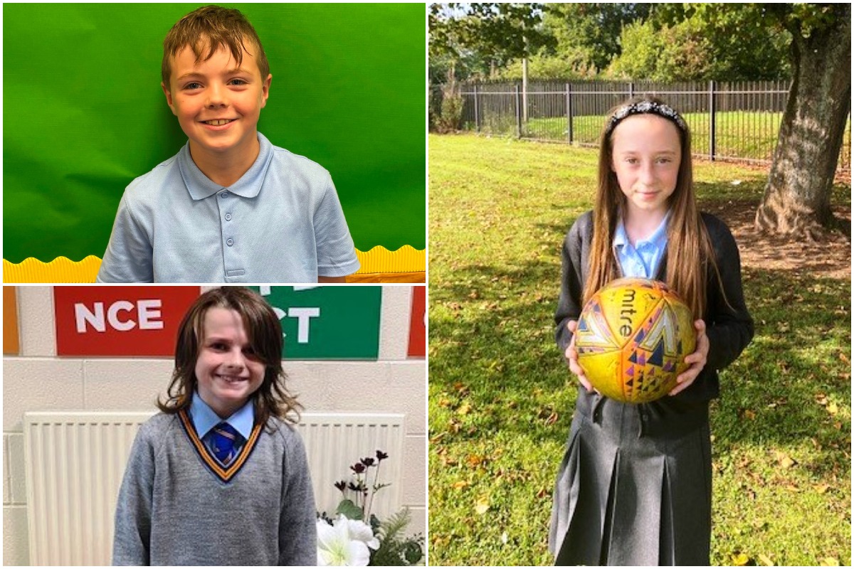 St Stephen’s Primary: Clydebank pupils named 'young sport stars of the month'