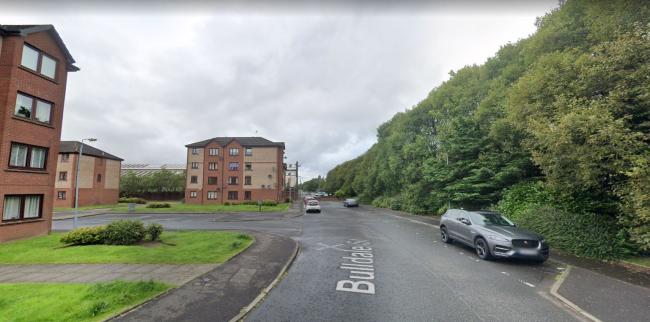 The attack happened out at a car park outside a flat in Bulldale Street, Yoker