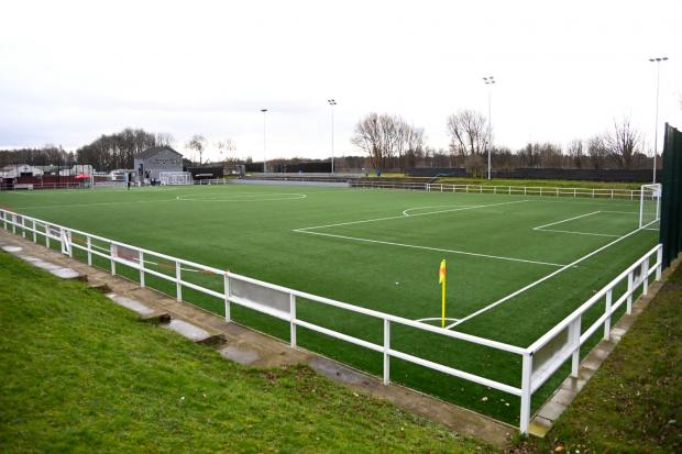 Clydebank FC's Holm Park ahead of the Scottish Cup Fourth Round tie against Annan Athletic
