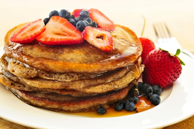 Clydebank Post: A stack of pancakes with fruit. Credit: Canva