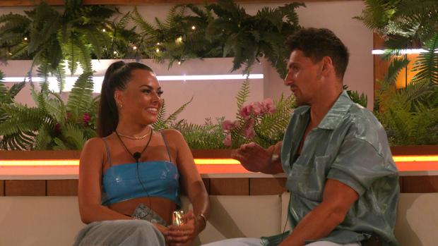 Clydebank Post: Paige and Jay on Love Island, tonight at 9pm on ITV2 and ITV Hub. Episodes are available the following morning on BritBox. Credit: ITV