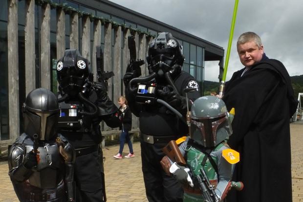 Comic fans dress up at their favourite characters (Images by Lesley Roberts)