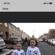 Darcie, 6, and Sophie, 4,