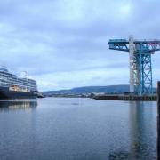 14-year-old Connor Bryce captured the Azamara Quest liner sailing past Clydebank last June