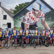 Members of Lomond Roads Cycling Club meet three times a week