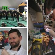 Clydebank action figure maker commissioned for huge project featuring famous film star