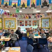 Primary five pupils at St Stephen's in Dalmuir have been learning all about Robert Burns