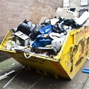 The free community skip will be available around the area across two weeks in April
