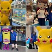 Staff joined in on the fun at the Kilbowie Retail Park event