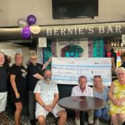 Staff and punters at Bernie's Bar raised thousands for Clydebank Women's Aid