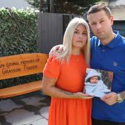Cheryl Murray and Graeme Fraser have spoken of their determination to carry on their young son Grayson's legacy after he tragically died last year