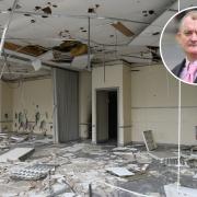 In his latest Post column Councillor Paul Carey discusses the demolition of a fire-stricken community centre