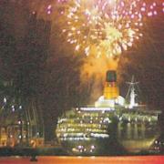 Hundreds of Bankies flocked to the River Clyde to say farewell to the majestic QE2 in 2008