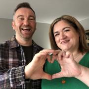Cousins Fraser Wilson and Louise Campbell both received heart transplants at the age of 45