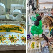 Staff threw a party on Thursday, October 12 to mark Asda's 25th year in Clydebank